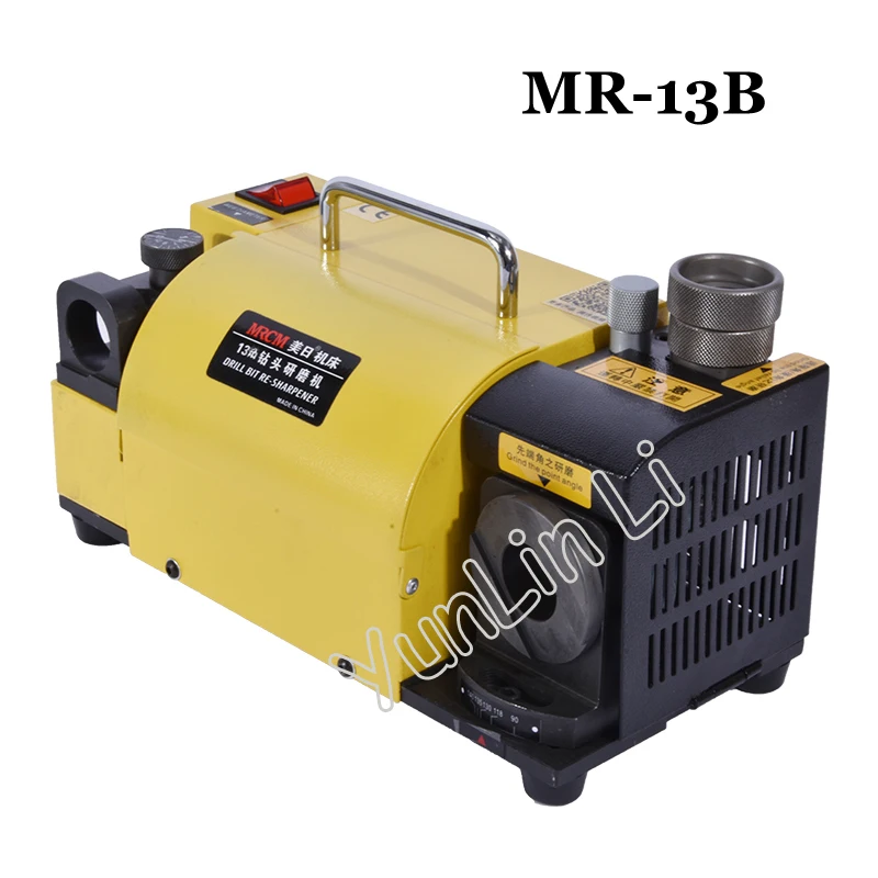 MR-13B Portable drill bit grinder drill sharpener grinding machine grinding range 3-13mm carbide tool