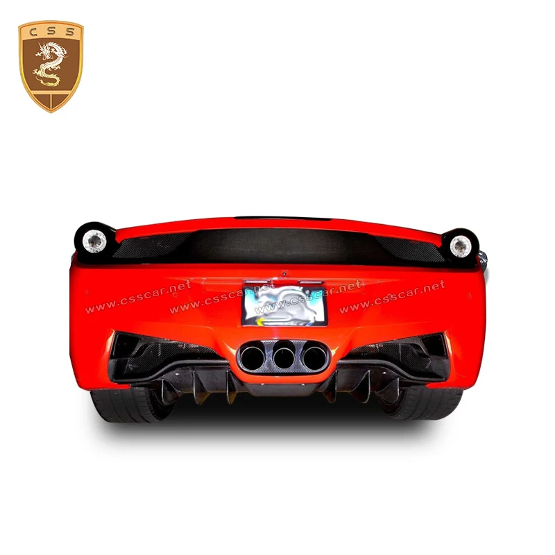 For Ferrari 458 High Quality Dry Carbon Fiber Agency Power Rear Brake Tail Lamp Cover