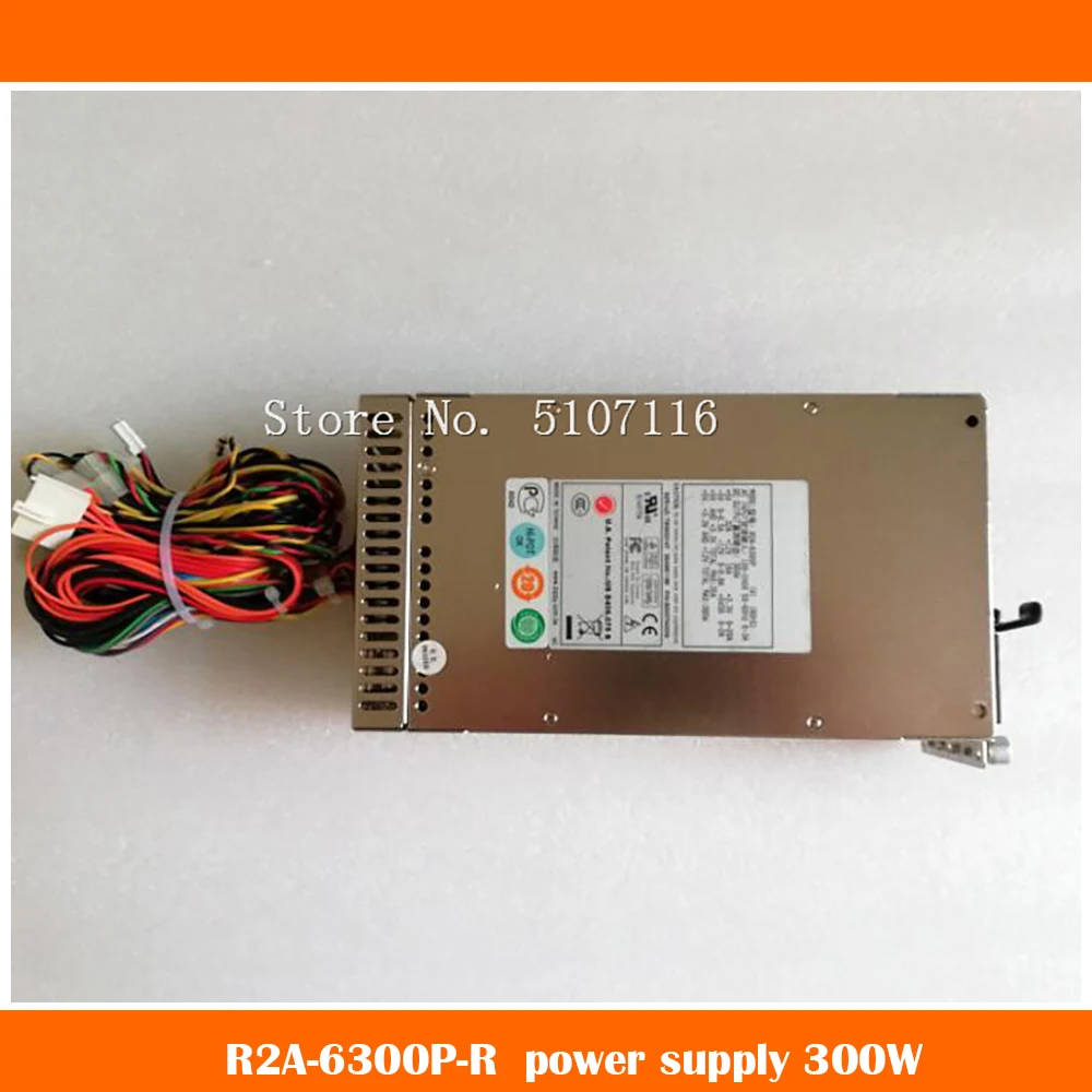 

Original For R2A-6300P-R 300W Redundant Power Supply For Server Industrial Computer Equipment Will Fully Test Before Shipping