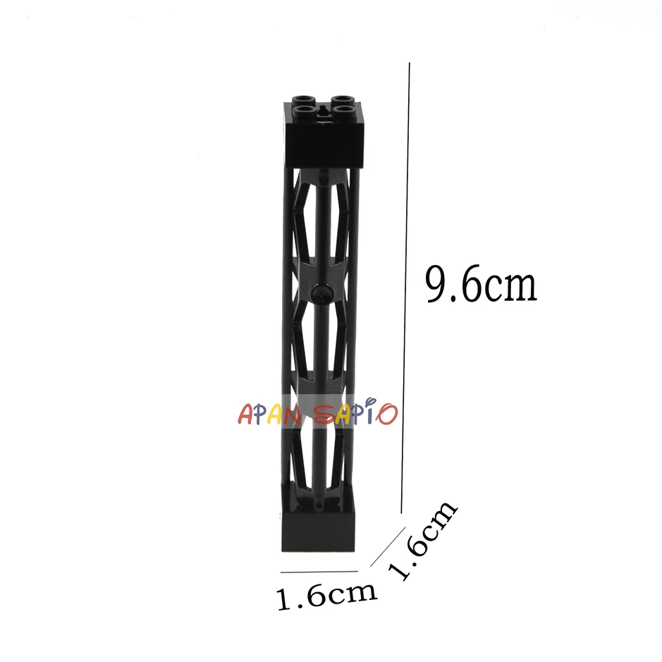 Décennie s de construction 2x2x10 pour enfant, jouets en plastique, taille compatible avec 58827 cadeaux, 20/50 pièces