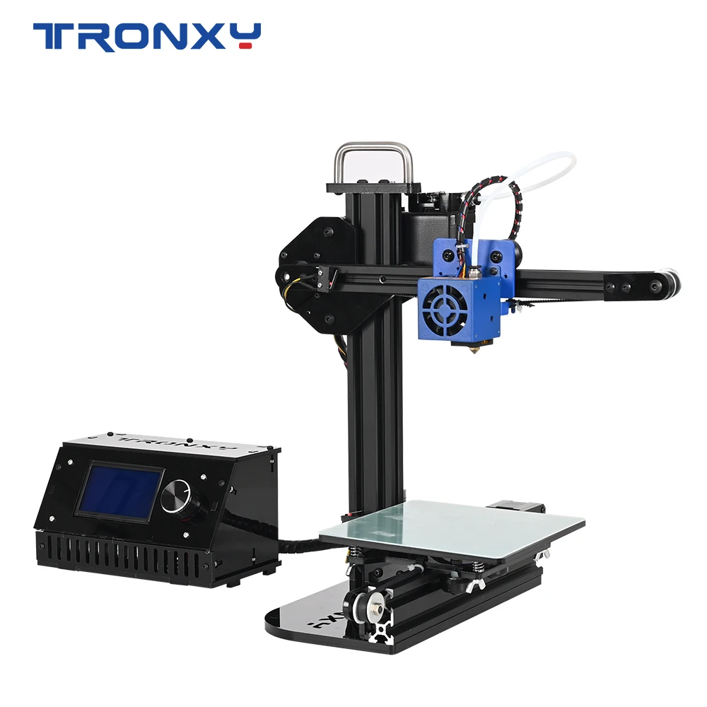 Tronxy X1 3D Printer I3 Impresora Pulley Version Linear Guide Imprimante build size 150*150*150mm LCD 8GB SD free