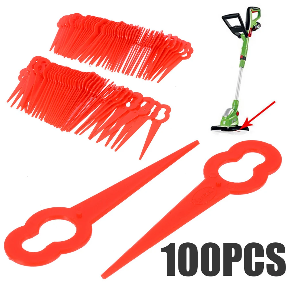 

Pack of 100 Grass Trimmer Pendants Gardening Replacement Mowing Trimming