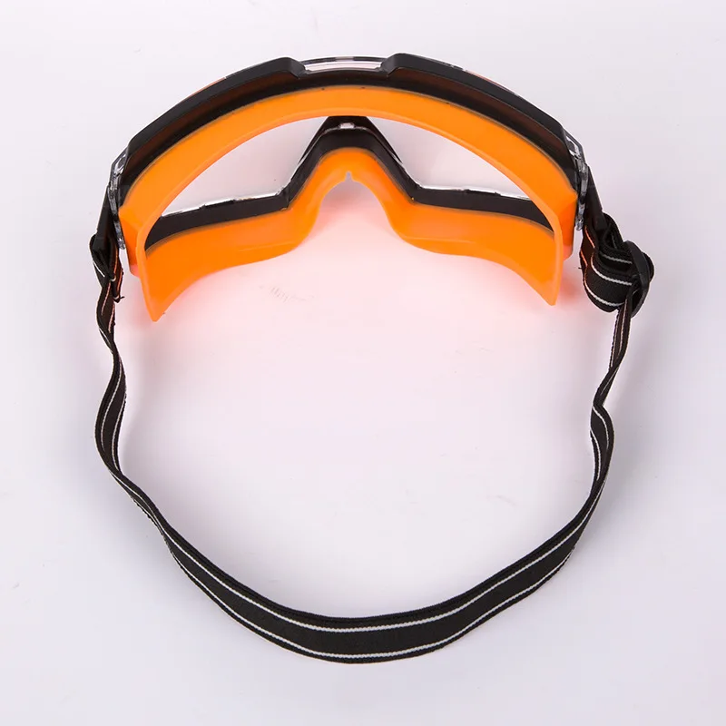 Work Safety Goggles Silica Gel Frame Dust-proof Impact-Resistant Protective Glasses For Carpenter Rider Polishing Eye Protector