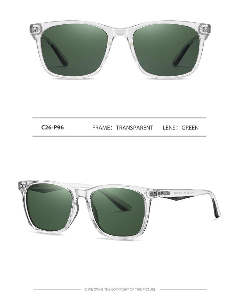 LM Platz Polarisierte Sonnenbrille Frau Mode Reise Gläser Mann Anti Glare Fahren UV400 Brille Trendy Unisex zonnebril dames – Detail 18