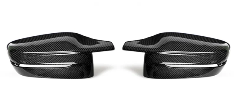 G30 G38 Bright Black Side Wing Rearview Mirror cover caps For BMW 2 3 4 5 7 Series G20 G21 G28 G22 G11 G12 G42 M4 style LHD RHD image 3