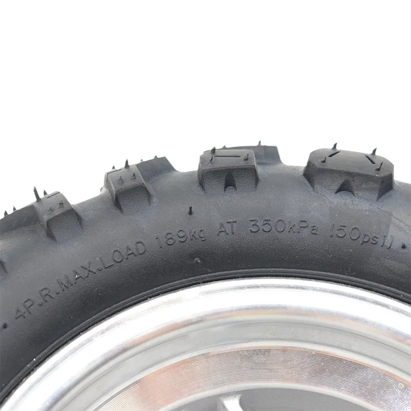 10X4.00-6 wheel for Harley electric scooter kart ATV four-wheel motorcycle off-road 10*4.00-6 tires with hub wheel Accessories