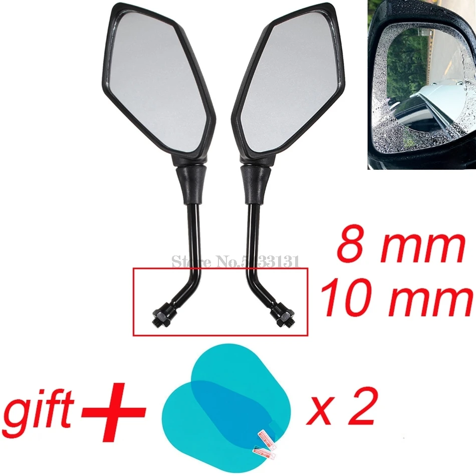 Original Motorcycle Mirrors Side mirror for Ktm 1290 Super Duke Street Triple St1300 Enduro Motocross with waterproof cover