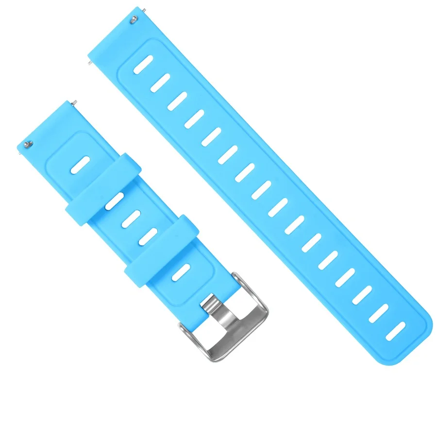 Sport Strap for Haylou GST Smart Watch 22mm Silicone Bracelet belt For Haylou LS05S / LS04 / RT2 / RS3 Man Watch Accessories image 3