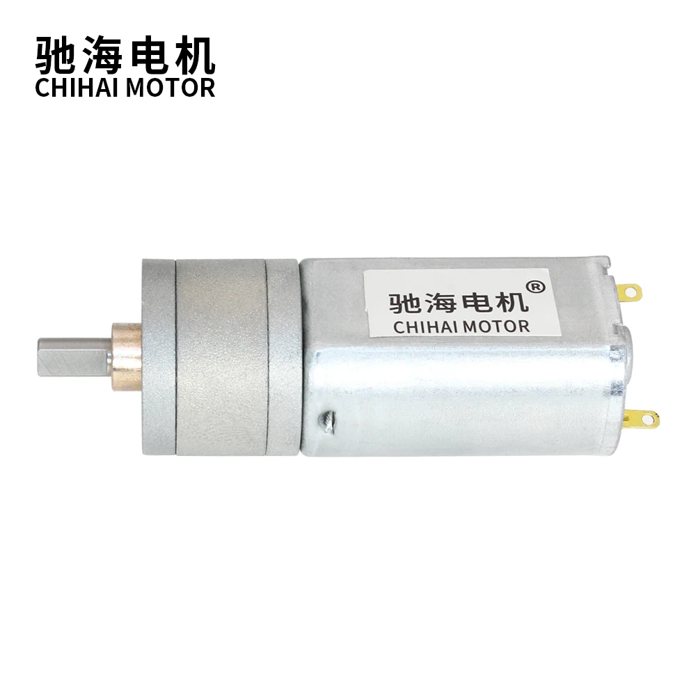 ChiHai Motor 20mm High Torque Low Voltage DC 6V 12v DC Gear Motor 180 Motor With Spur Gearbox For BEAUTY_HAIR