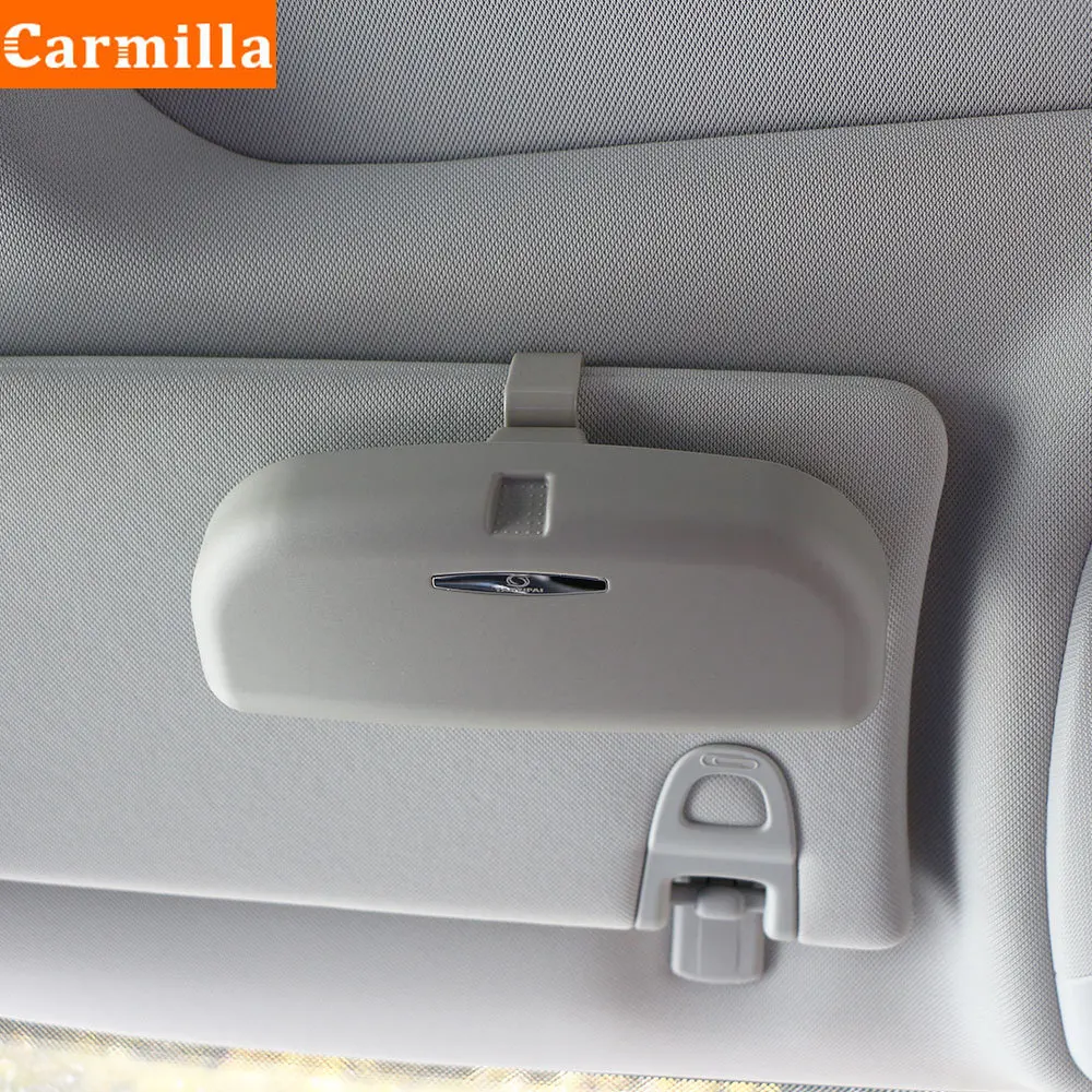 Carmilla Car Glasses Storage Holder Case for Ford Fiesta Ecosport Focus Active Kuga Escape Mondeo Everest Ranger F-150 Fusion