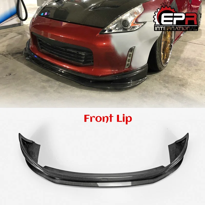 

For Nissan 370Z Z34 12 Onwards Front Lip (facelift) Kouki Late Model VA Style Front Wing Spoiler Tuning Aero Body Kit