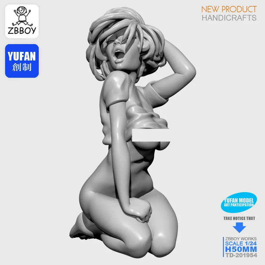 

1/32 Resin model kits figure beauty colorless and self-assembled 50MMTD-201954