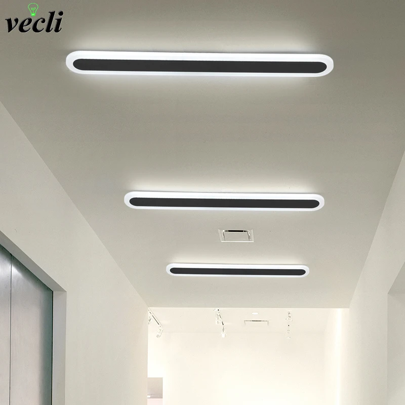 

Modern LED Ceiling Light Rectangle Living Room bedroom aisle Ceiling Lamp Office Lighting Fixture 220V 110V