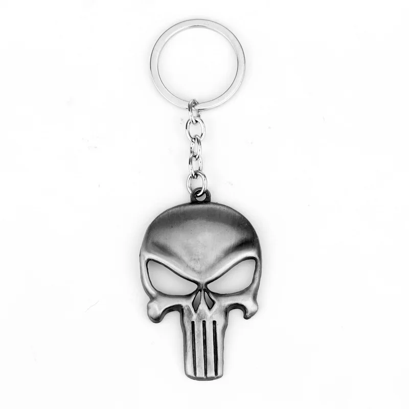 Halloween pendant terminator logo helmet mask cosplay modeling key ring key chain accessories small gifts