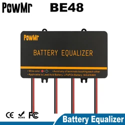 Battery Equalizer For 4PCS 2.4V/3.6V/6V/9V/12V Lead-Acid/Lithium Iron Phosphate/Nickelcadmium Secondary Ni/MH Batteries Balancer