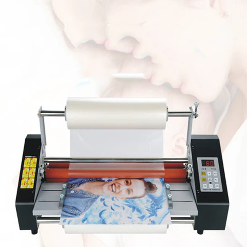 Adjustable Speed Laminating Machine i9460T Single-sided Double-sided Laminating Machine Laminating Thermal Laminating Machine