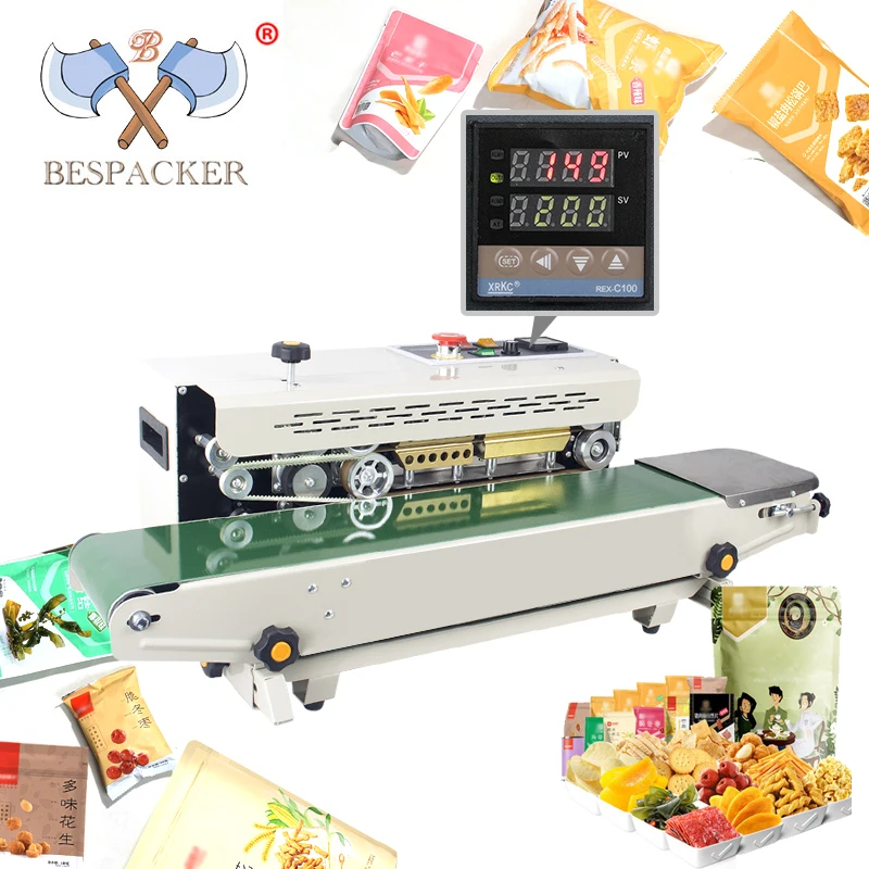 Bespacker High Quality Automatic Plastic Bag Sealing Machine With Counting function