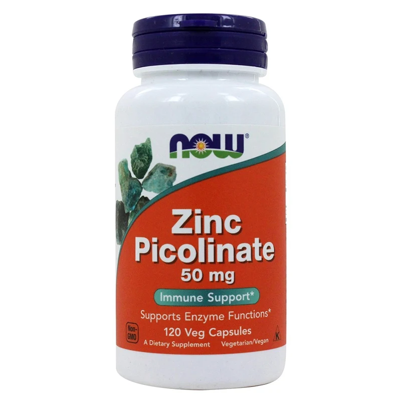 Zinc Picolinate 50 mg Lmmune Support  Enzyme Functions 120 Veg Capsules Free shipping