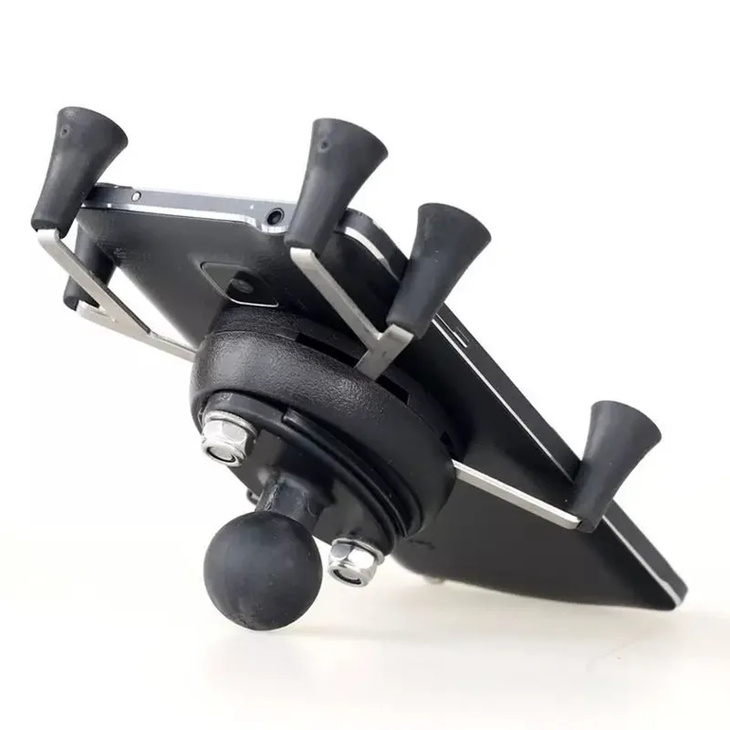 Texel Webgrip Met Telefoon Cradle B-Bal 1 Inch (Zwart) Voor Gsm Motorfiets Fiets