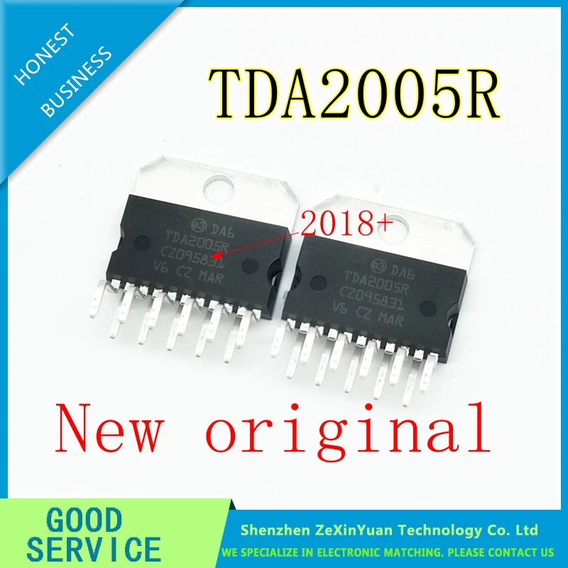 Bộ 5-20 Chiếc 100% Mới Ban Đầu TDA2005 TDA2005R Khóa Kéo 11 Công Suất Âm Thanh IC Khuếch Đại Bộ Khuếch Đại Công Suất