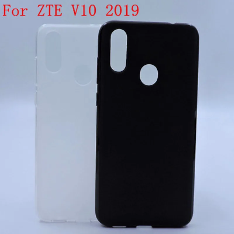Funda de TPU suave mate para ZTE Blade V10 / V10 Vita 2019 V10Vita, funda trasera ultrafina de silicona