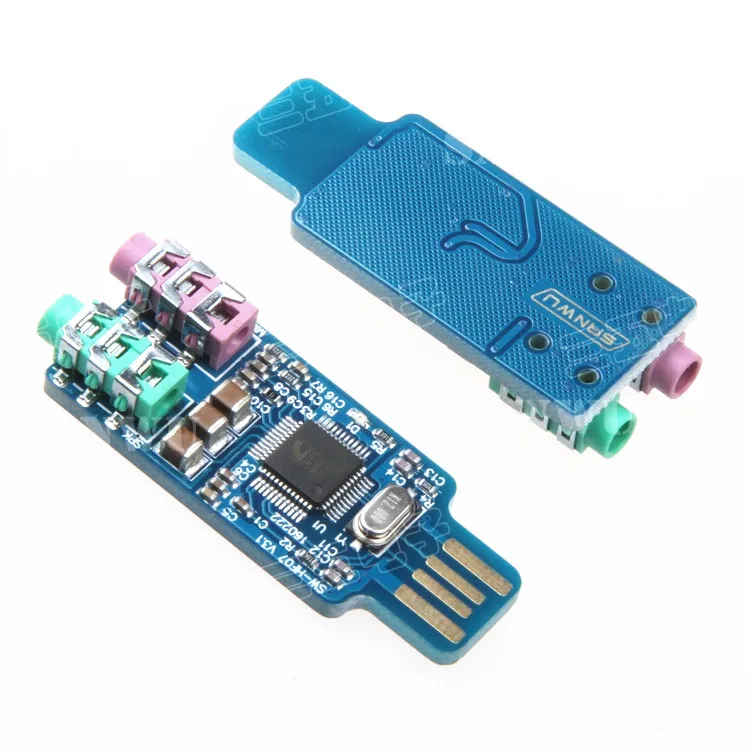 Modulo scheda audio esterna per Computer portatile USB Soundcard USB CM108