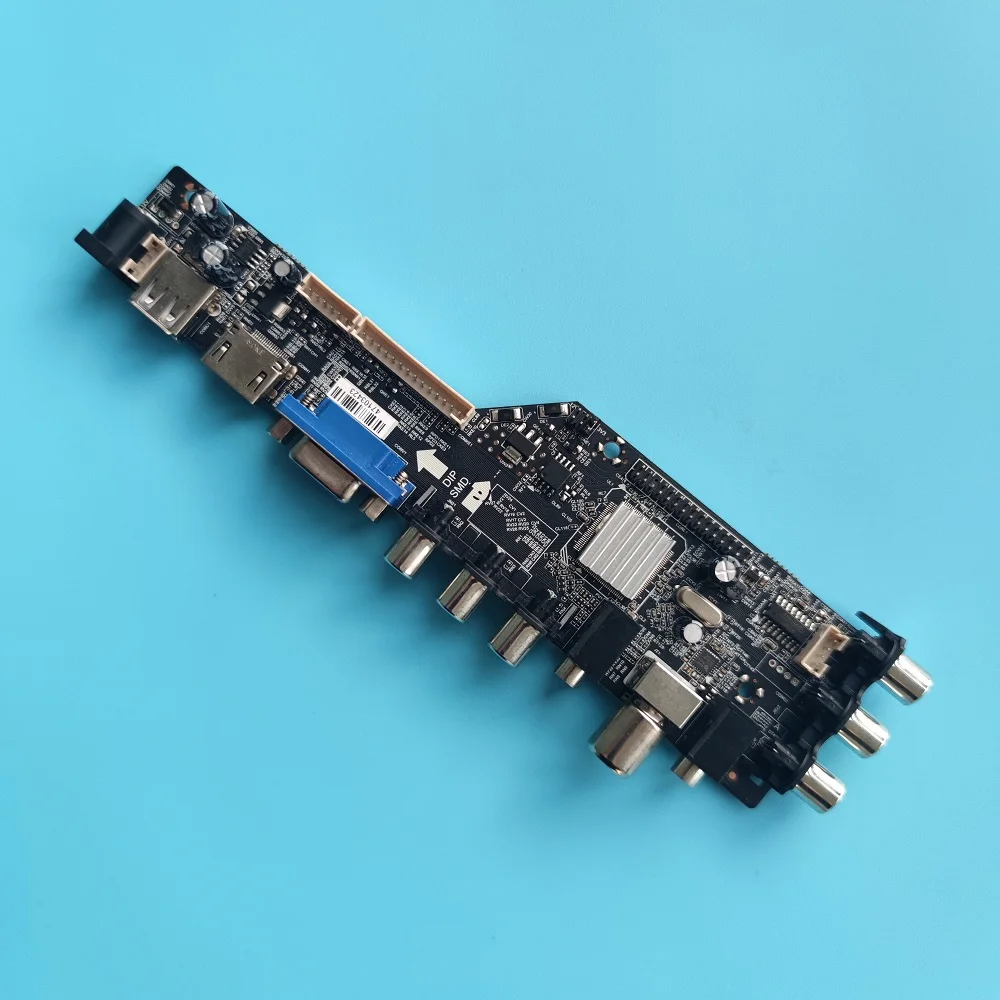 Kompatybilny uniwersalny płyta kontrolera DVB do panelu LVDS VGA USB AV TV 3663 LCD HDMI-kompatybilny ekran LVDS wyświetlacz monitora