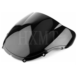 For Honda CBR 600 RR F4 1999 2000 99 00 Black Motorcycle screen Windshield WindScreen Double Bubble CBRF4 CBR600 F4 600RR