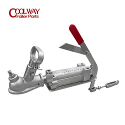 Override Zinc Coupling Mechanical 2000KGS Trailer Coupler RV Parts Car Camper Accessories Caravan Components