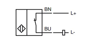 Inductive Capacitive Distance Sensor NBB1.5-8GM40-Z1 DC Two-Wire Normally Closed Proximity Switch