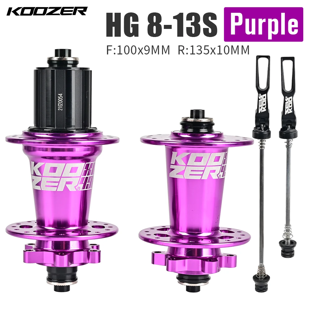 Koozer-XM490 PRO 32H MTB Hubs, 4 Bearing 6 Pawls, 72 Click