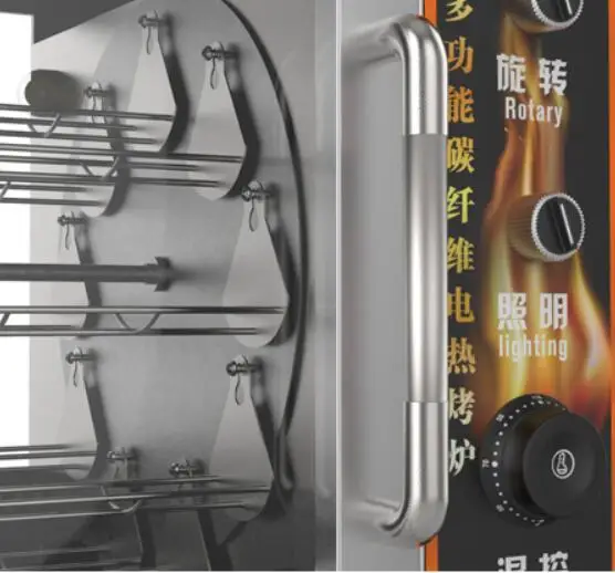 Máquina comercial de 2 capas de patata dulce tostada,