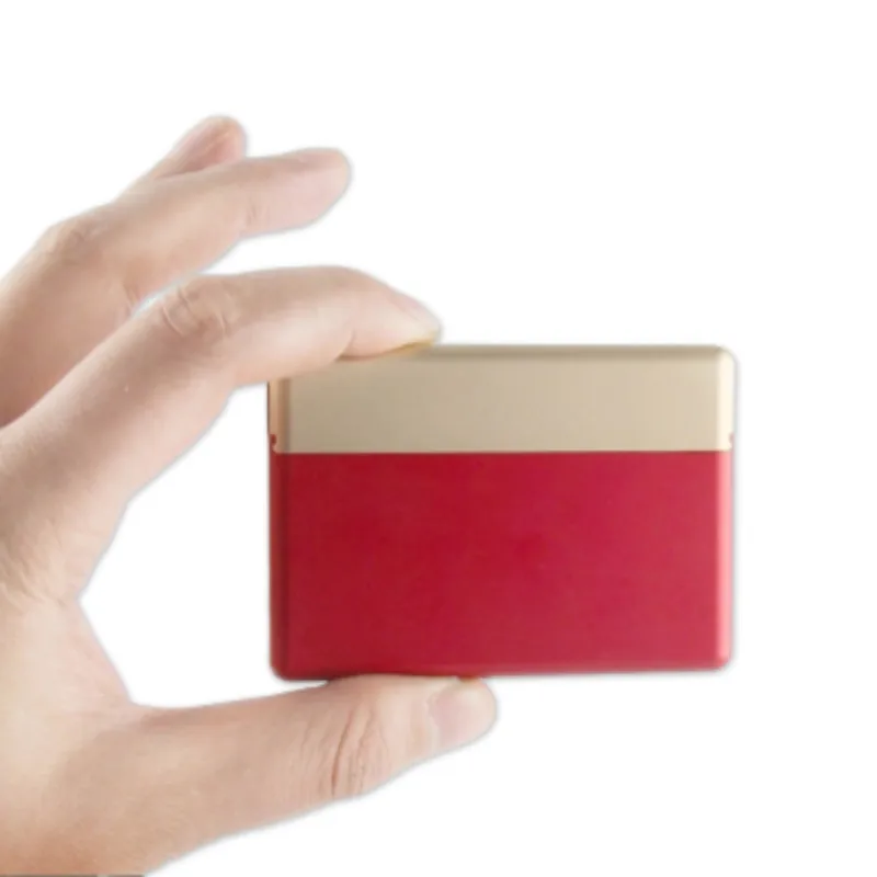 Cartucce IQS scatola portaoggetti in lega di alluminio 18 bastoncini portasigarette elettronico per AIKOS Heets Marlboro Fiit