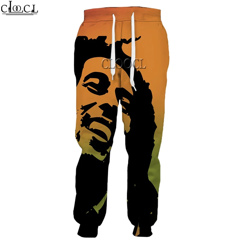 

CLOOCL Newest Singer Reggae Creator Bob Marley 3D Print Men Women Fashion Unisex Sweatpants Harajuku Trousers Drop Shipping