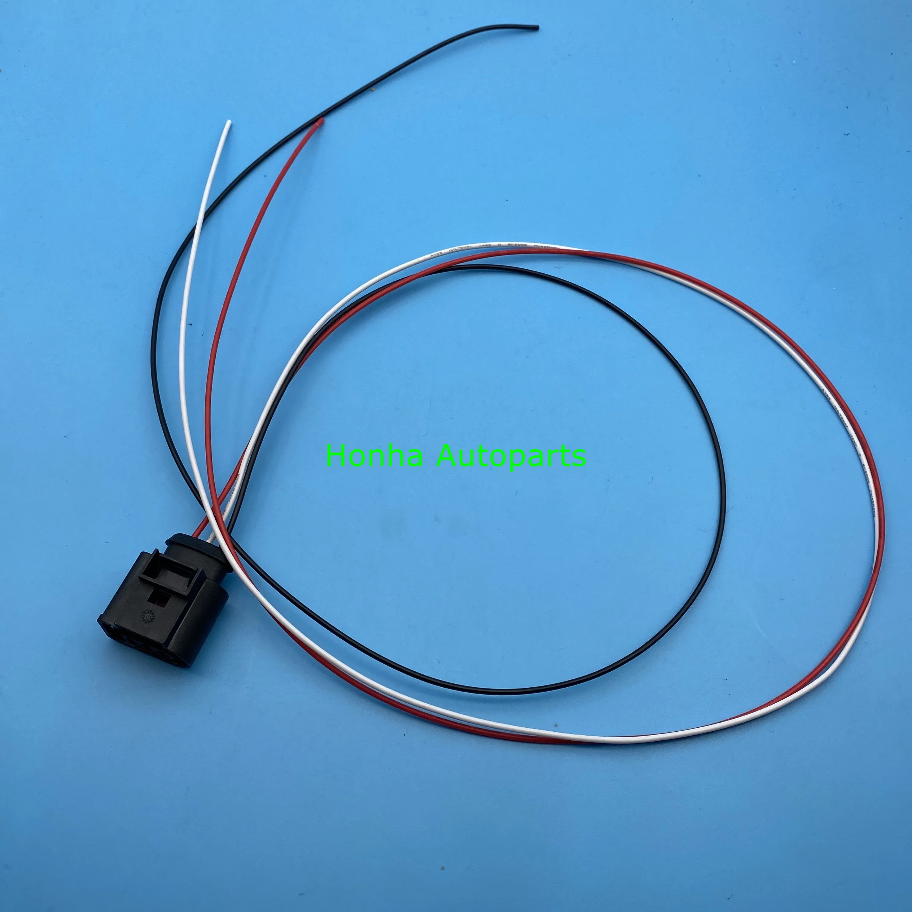 

Free shipping Fuel Rail Pressure Sensor Plug 3 pin female Connector 4D0 971 993 with 80cm 18AWG