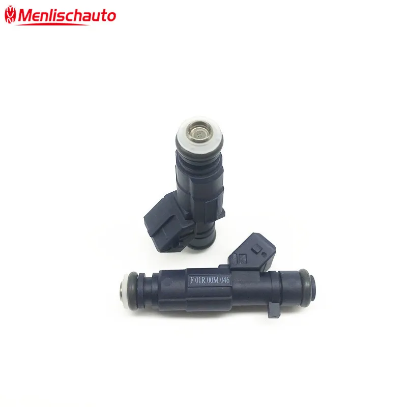 1pcs F01R00M046 Fuel Injector Nozzle Bico For Chery 4g16 A3 3 G3 DVVT Car Engine Value 4 Holes Auto Parts
