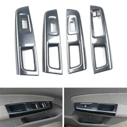 For Subaru Forester 2008-2012 LHD and RHD Car Window Lift Switch Cover Stying Interior Auto Car Accessories ABS Car Trim