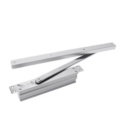 40-65kg Heavy Duty Adjustable Hydraulic Automatic Door Closer  Aluminum Alloy Square Automatic Pull-in Concealed  Door Closer