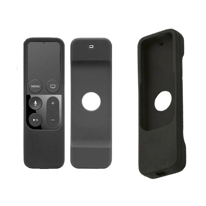 Silicone Case Smart TV Protective Cover For Apple TV4 Remote Control Anti-drop Dustproof High-quality Shockproof Shell