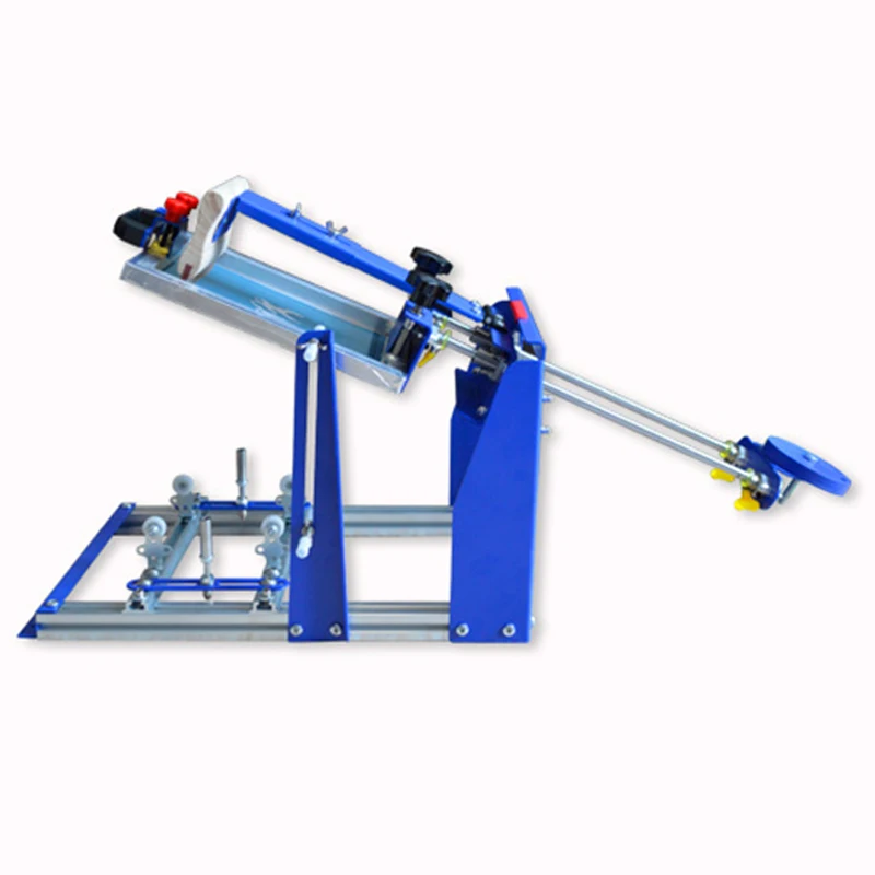 Curved screen printing machine SPE-B QMH170 screen printing machine manual printing machine ink screen printing patch