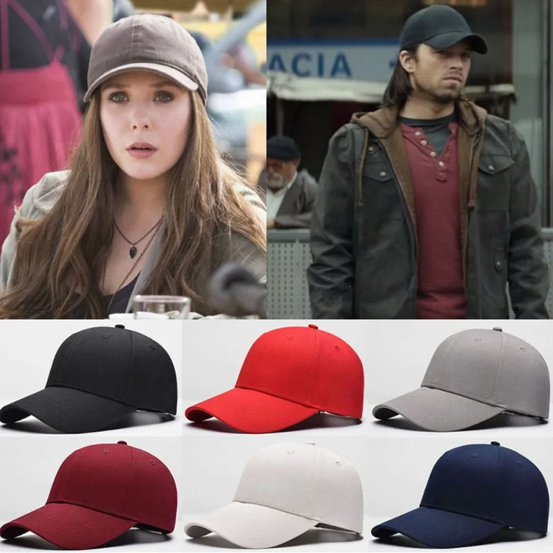 Blanko Unisex verstellbare Papa Hut einfarbig Twill schlichte Acryl Baseball Cap günstige Frauen Männer Sommer Herbst Frühling Sonnenblende Hüte – Detail 2