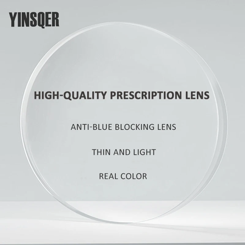 Custom Vintage Optical Resin Lenses for Headlights Computer Glasses Myopia Prescription Diopter Lenses For Eyes Vision YINSQER