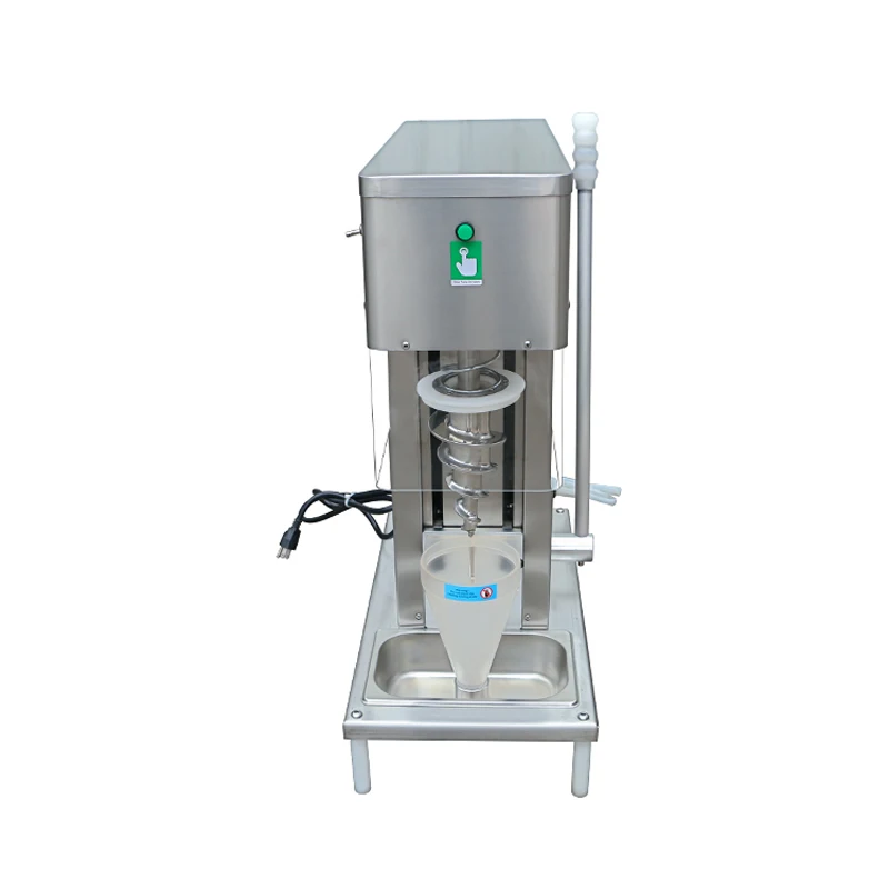 CE Swirl drill frozen yogurt real fruits ice cream blender/Swirl drill ice cream machine/swirl freeze dessert machine