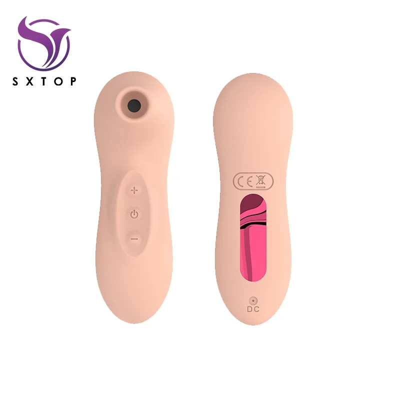 Vibratore di aspirazione del clitoride pompino leccare la lingua G Spot Strap on clitoride stimolatore capezzolo succhiare giocattoli erotici del sesso per le donne