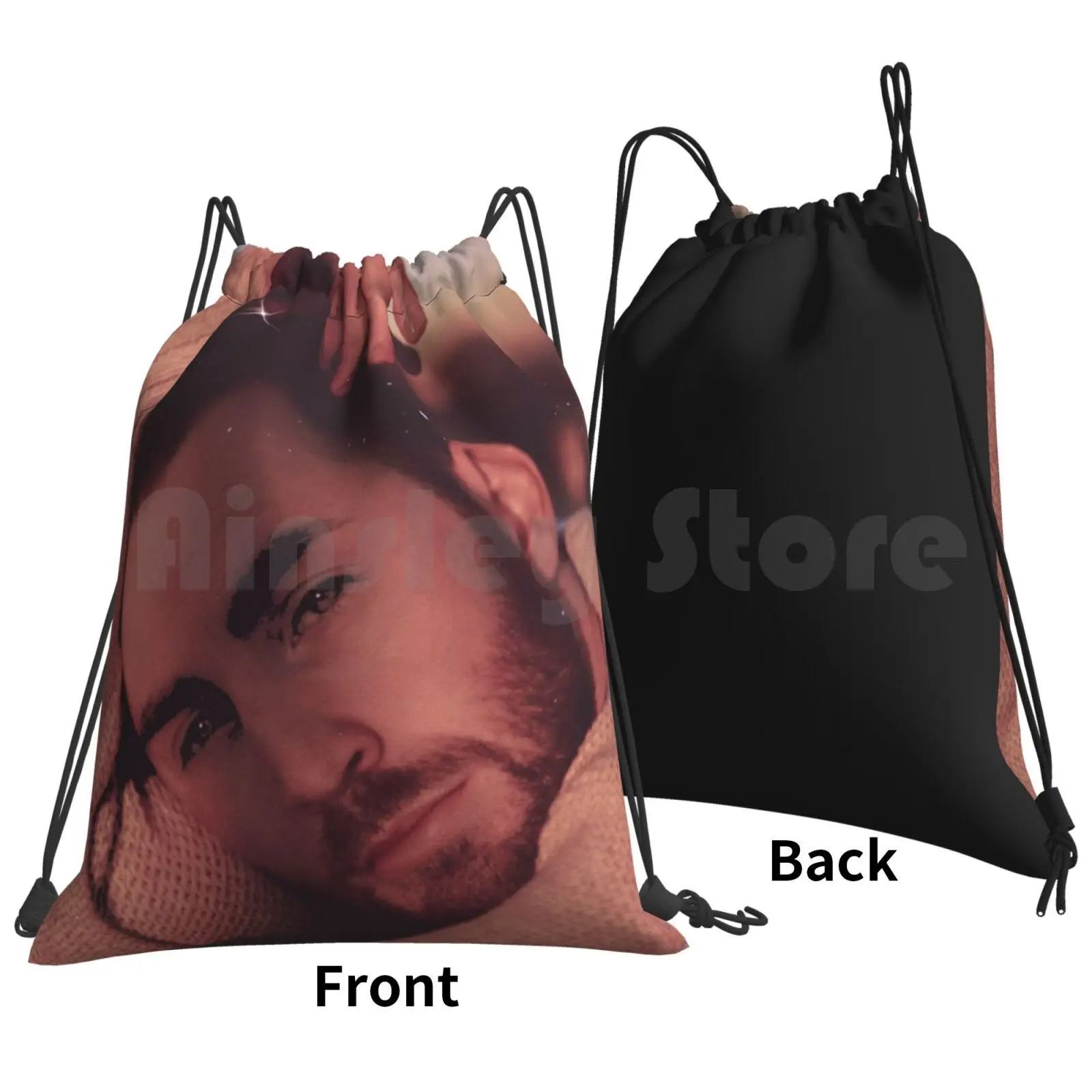 Chris #4 Backpack Drawstring Bags Gym Bag Waterproof Chris Chris Steve Rogers Steve Rogers Mcu Christopher Robert