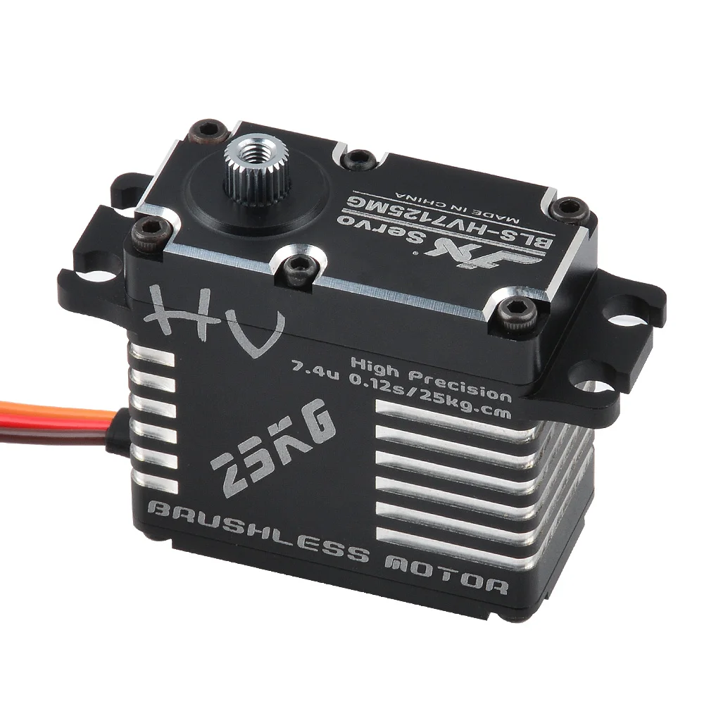 

Jx Servo Bls-Hv7125Mg 25Kg 180 Degrees Hv Full Cnc Steel Gear Digital Brushless Motor for Rc Robot Car Boat Accessories