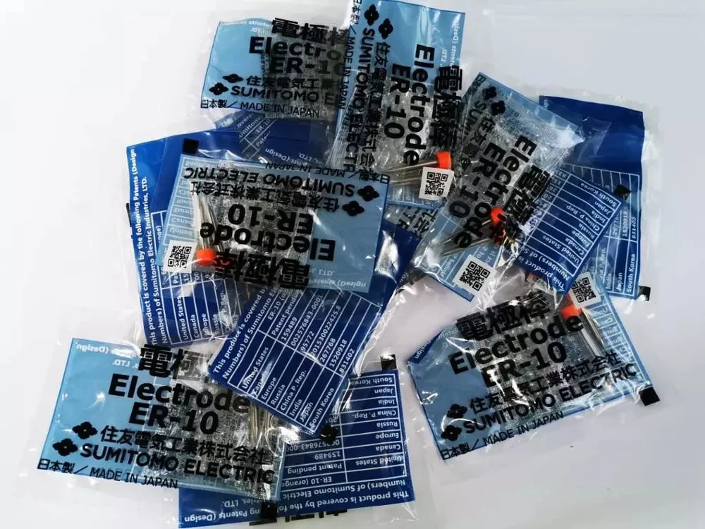 

5 парт/лот ER-10 Electrodes для Sumitomo Тип-39 71C 81C 72C 82C Z1C Z2C Type-66 T-600C