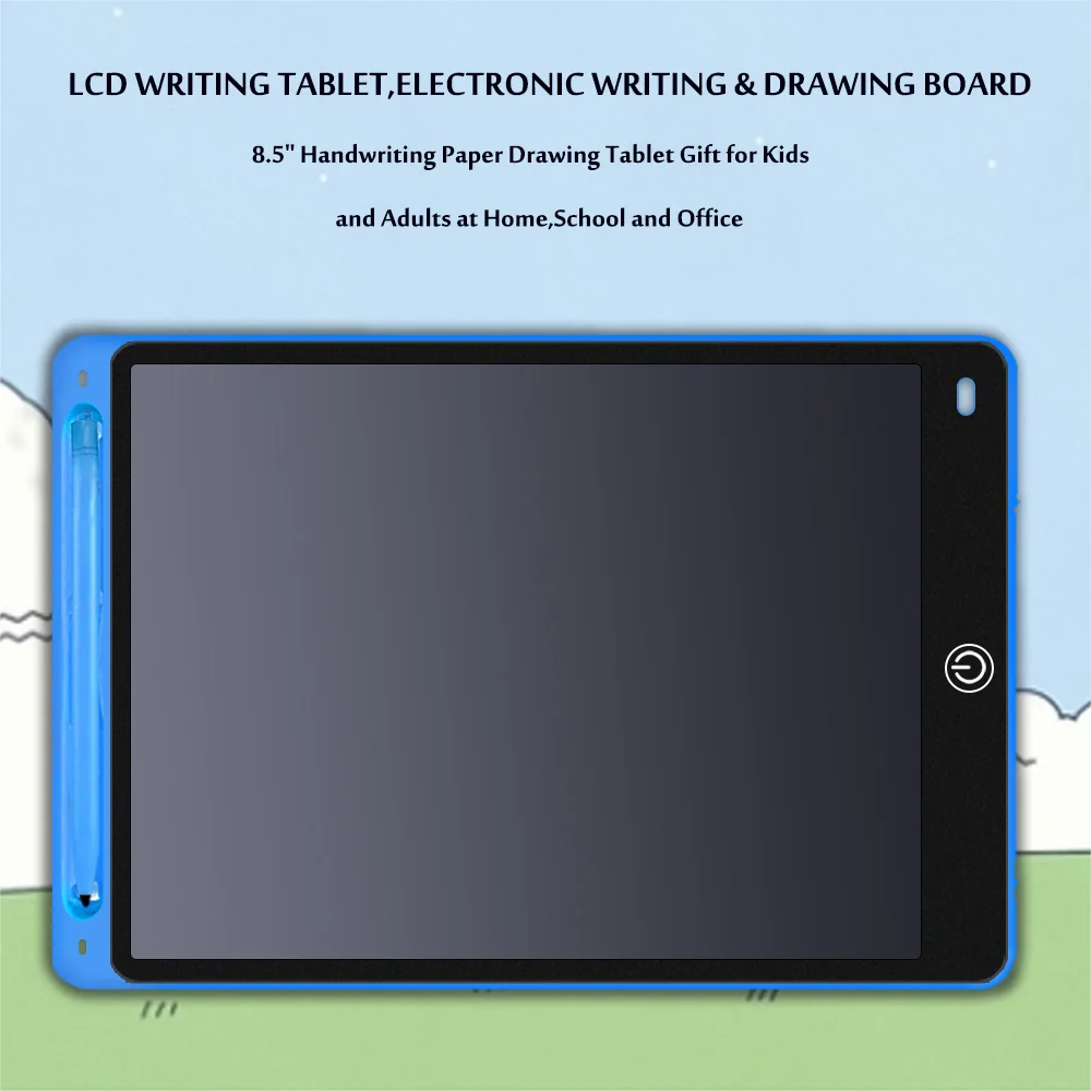 10 inch leren tekentafel LCD-scherm schrijftablet speelgoed voor meisjes jongens tekentabletten elektronisch handschriftblok bord + pen