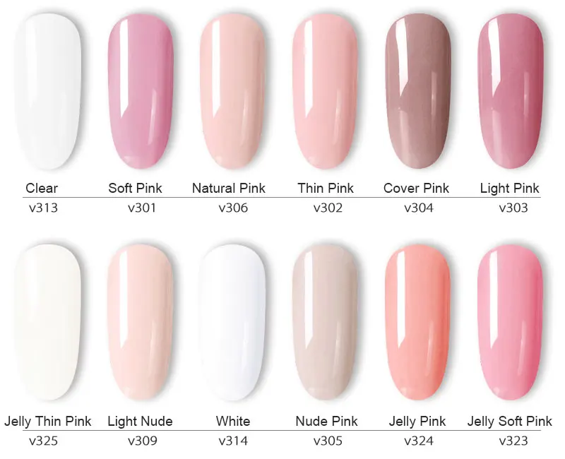 VENALISA UV-LED-Gel 1 kg Bulk Builder Extension Jelly Gel Crystal Transparent 12 Camouflage Jelly Color Selbstnivellierendes Nagelgel – Detail 7