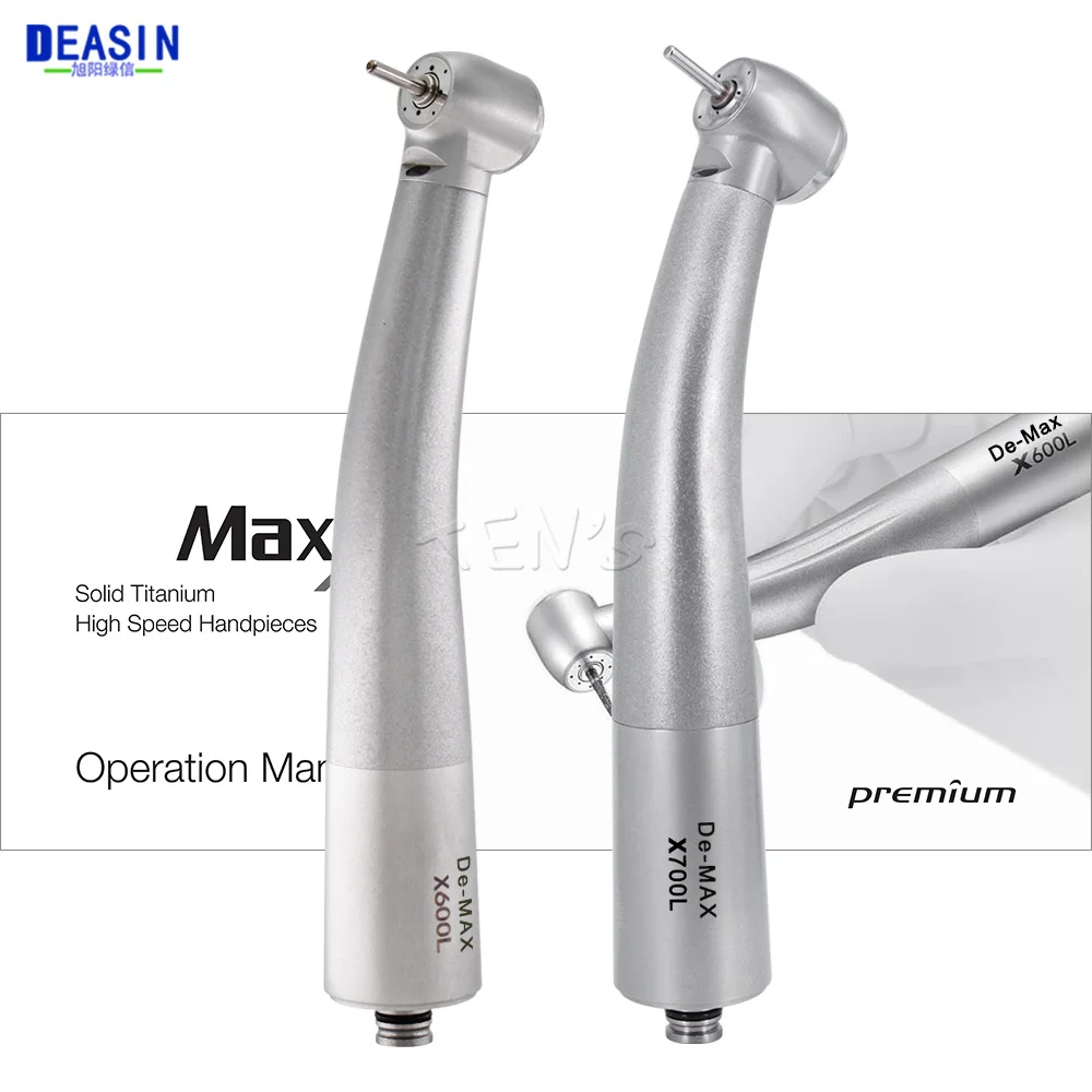 

New N*K MAX X600L X700L Type Dental Optic LED High Speed Surgical Optical Handpiece With Generator Tools